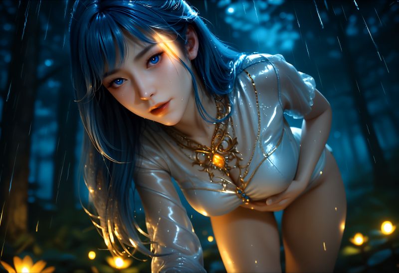 3028-Huachen-AI绘画大神国漫女神图包合集[47套-42G] - 全文