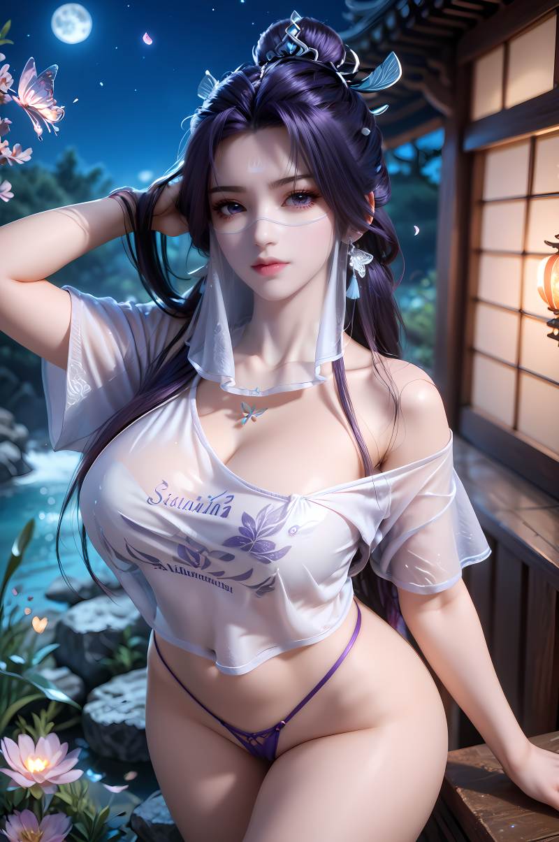 3027-kuzan-AI绘画大神国漫女神图包合集[27套-21G] - 第3页