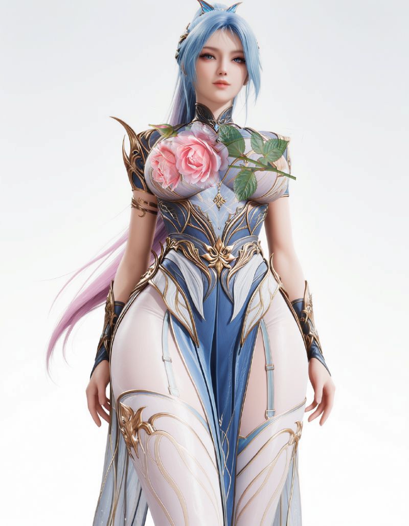 3095-岁月长青-AI绘画大神国漫女神图包合集[17套-6.6G] - 全文