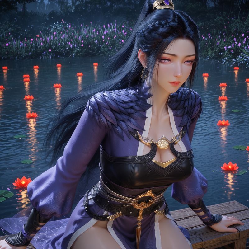 3095-岁月长青-AI绘画大神国漫女神图包合集[17套-6.6G] - 全文