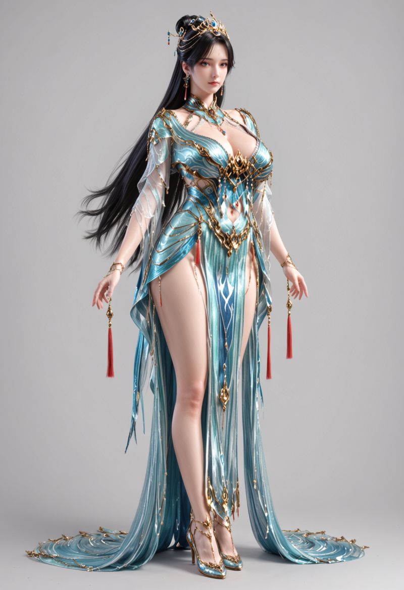 3123-雨虹-AI绘画大神国漫女神图包合集[5套-3G] - 第2页