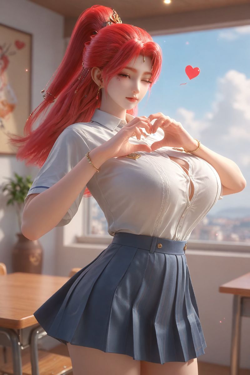 3132-小鱼人-AI绘画大神国漫女神图包合集[5套-2G]