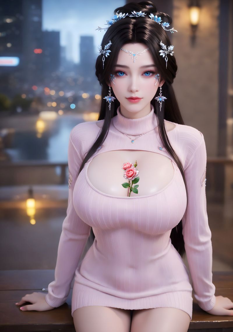 3025-呼呼-AI绘画大神国漫女神图包合集[73套37.5G] - 第2页