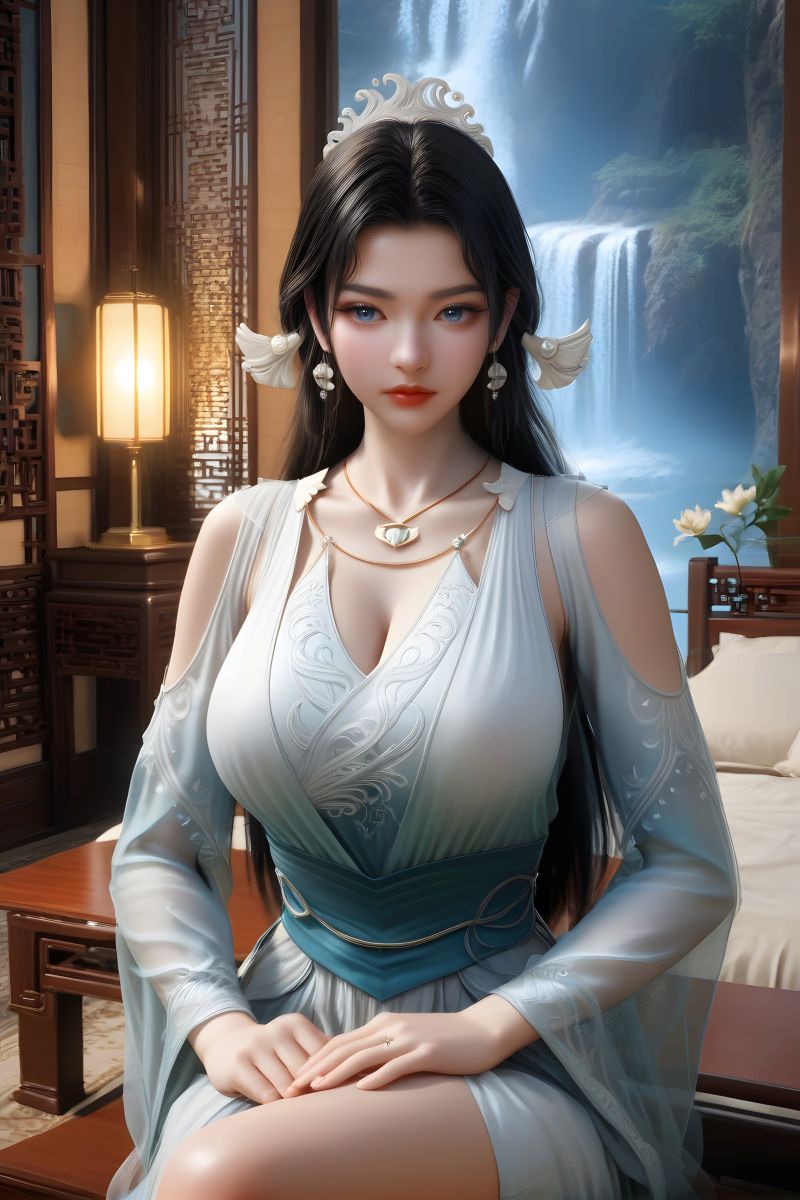 3017-AI绘画-二次元女神高清AI壁纸合集[158套-80G]
